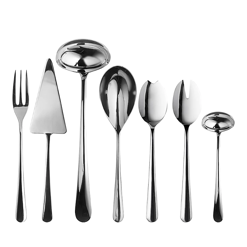 Mepra Neve Mirror 7 Piece Serving Set