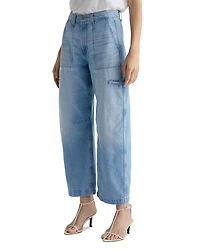Hazal High Rise Wide Leg Jeans Siren