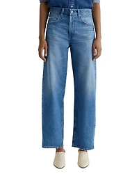 High Rise Barrel Leg Jeans Flashback