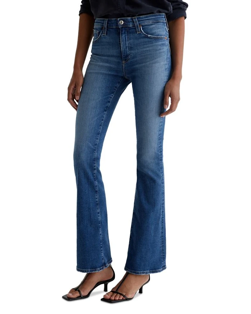 Farrah Mid Rise Bootcut Jeans Oceanside