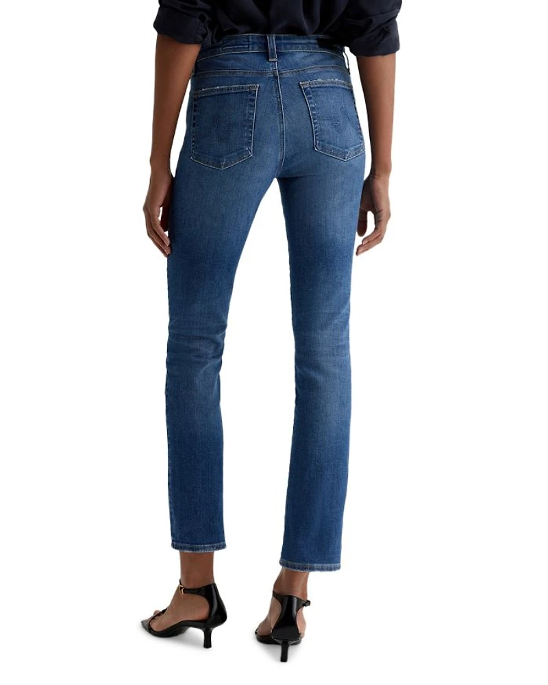 Mid Rise Straight Leg Jeans Oceanside
