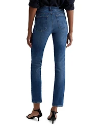 Mid Rise Straight Leg Jeans Oceanside