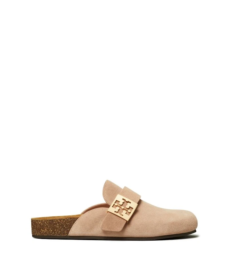 Women's Mellow Slip On Buckled Mule Clogs