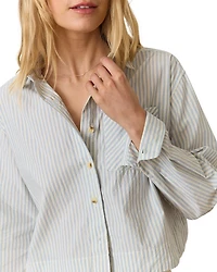 Mia Cropped Shirt