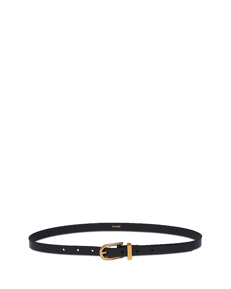 Frame Leather Petit Simple Art Deco Belt
