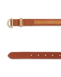 Leather Crescent Belt