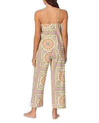 Cropped Pajama Set
