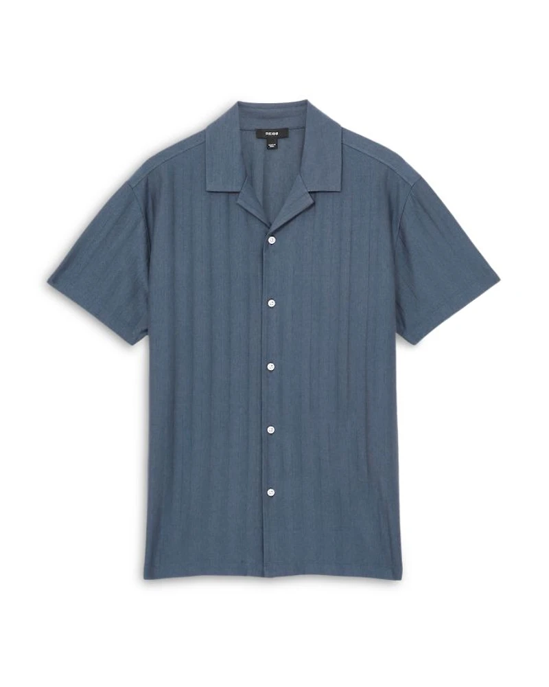 Textured Camp Shirt
