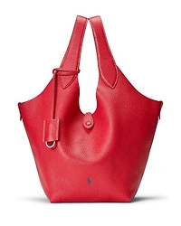 Polo Play Medium Leather Tote