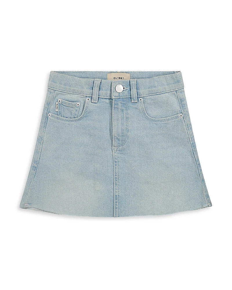DL1961 Girls' Jenny Denim Mini Skirt - Little Kid, Big Kid