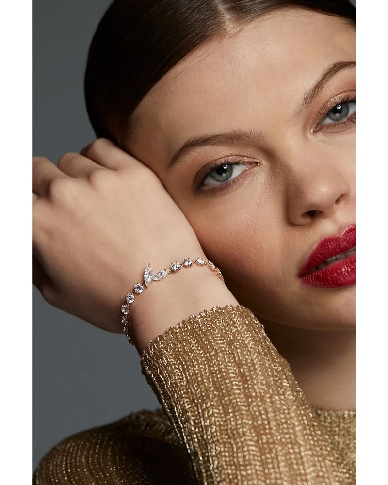 BTRX Cubic Zirconia Flex Bracelet