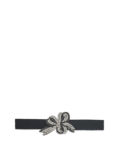 Gerard Darel Women's Luce Embellished Bow Belt