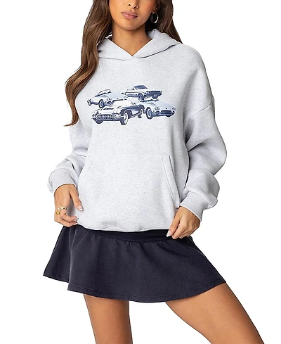 Edikted Retro Rides Hoodie