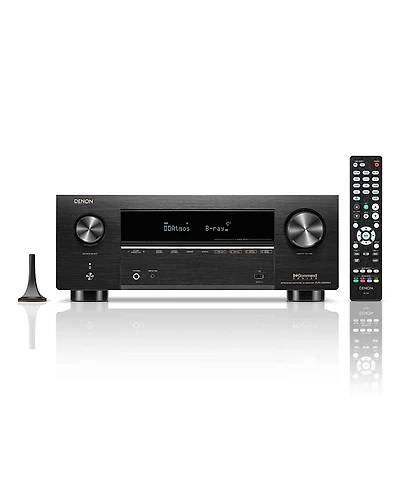 Denon Avr-X3800H 9.4 Channel 8K Home Theater Receiver Imax Enhanced with Dolby Atmos/Dts:X and Heos Built-In