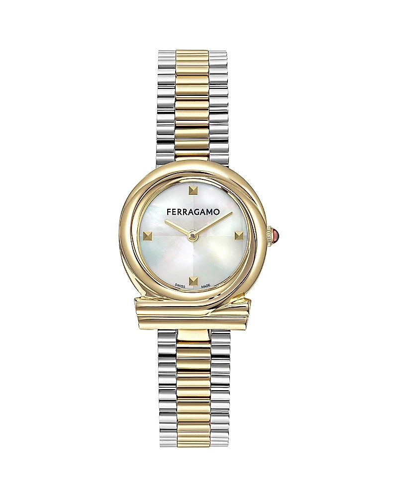 Ferragamo Gancini Twisted Watch, 28mm