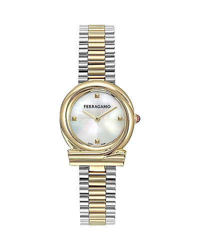 Ferragamo Gancini Twisted Watch, 28mm