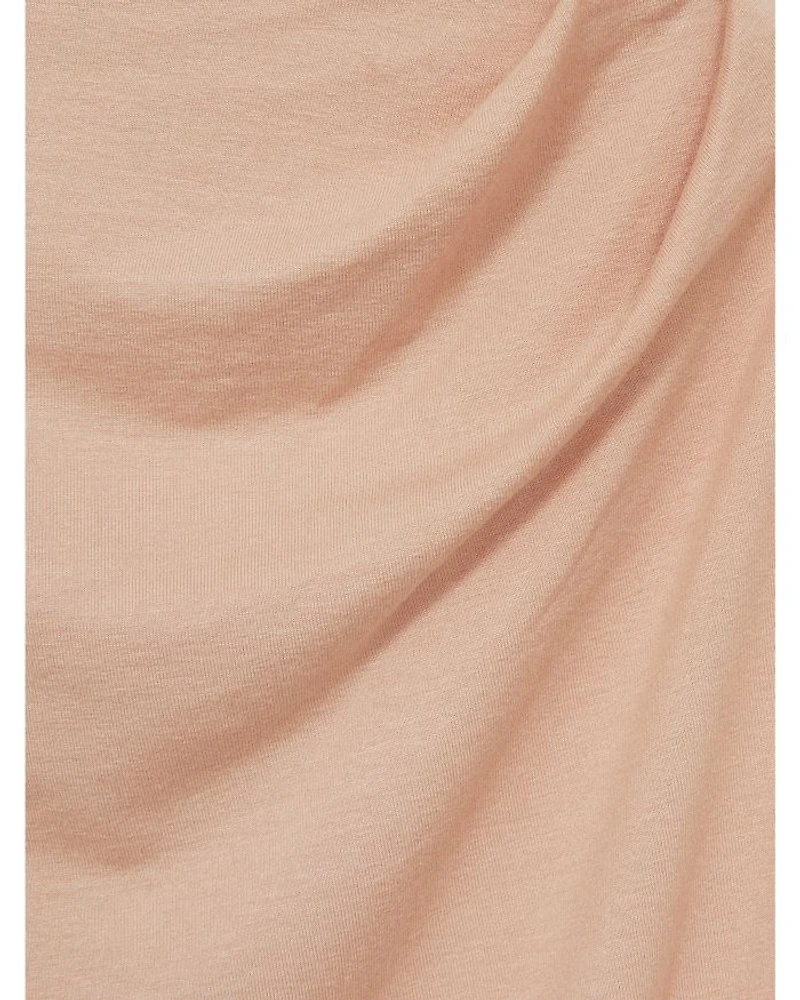 Daisy Draped Long Sleeve Top