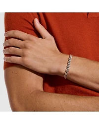 Curb Chain Bracelet in Sterling Silver