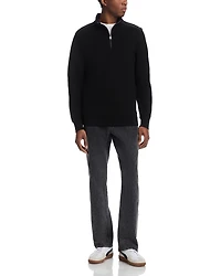 H Sidney Quarter Zip Sweater