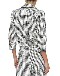 Jia Cropped Three Quarter Sleeve Jacket