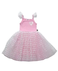 Girls' Heart Tutu Dress - Baby, Little Kid, Big Kid