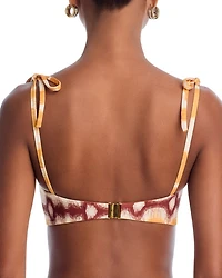 San Miguel Printed Bikini Top