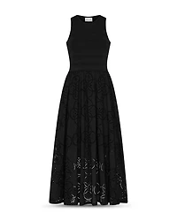 Embroidered Eyelet Dress