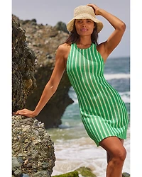 Cabo High Neck Dress Swim Cover-Up