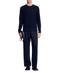 Textured Crewneck Sweater