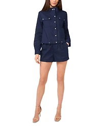 Long Sleeve Snap Front Jacket
