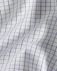 Trim Fit Dobby Tattersall Check Dress Shirt