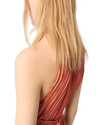 Pleated Maxi Dress