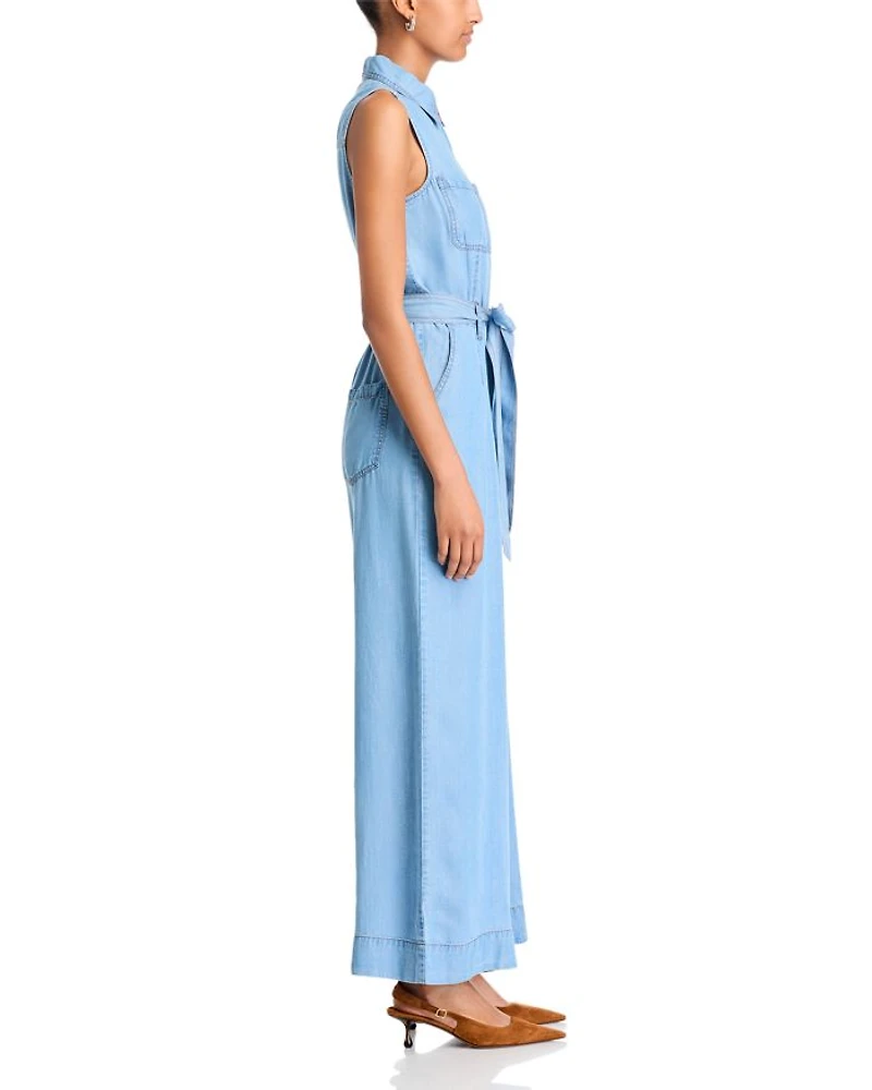 Chambray Jumpsuit - Exclusive