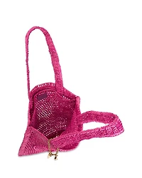 Summer Banana Raffia Tote