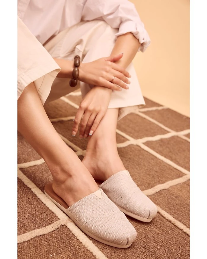 Women's Alpargata Mule Espadrille Flats