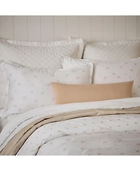 Flora Linen 4 Piece Duvet Cover Set, Full