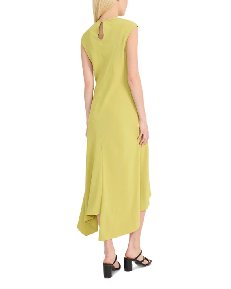 Beach Crepe Midi Dress