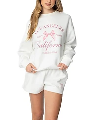 Edikted Cali Bow Sweatshirt