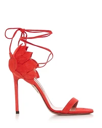 Women's Hibiscus Ankle Tie Sandals