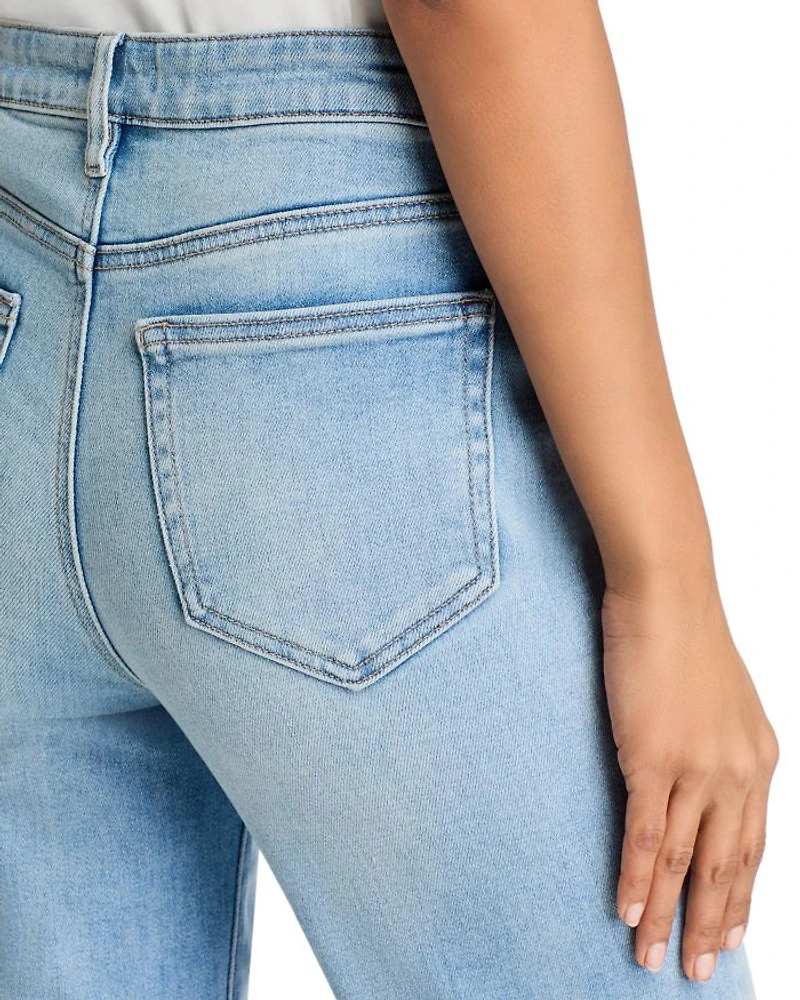 High Rise Straight Jeans