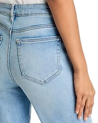 High Rise Straight Jeans