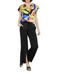 Mega Blooms Flutter Sleeve Top