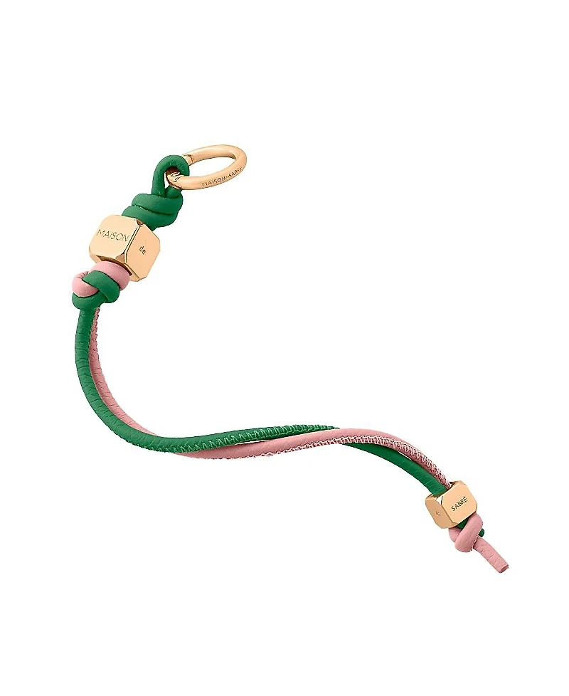 Maison de SABRE Leather Wristlet Charm