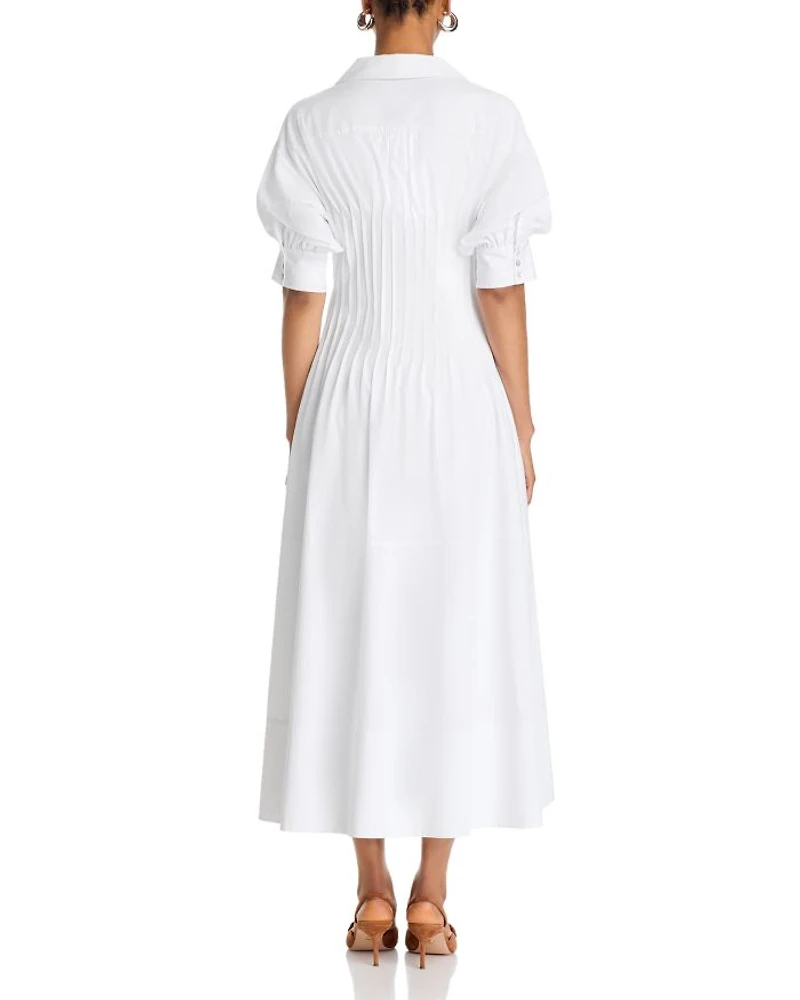 Monty Pleated Shirtdress