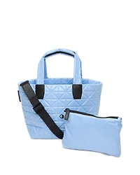 Vee Small Vinyl Tote