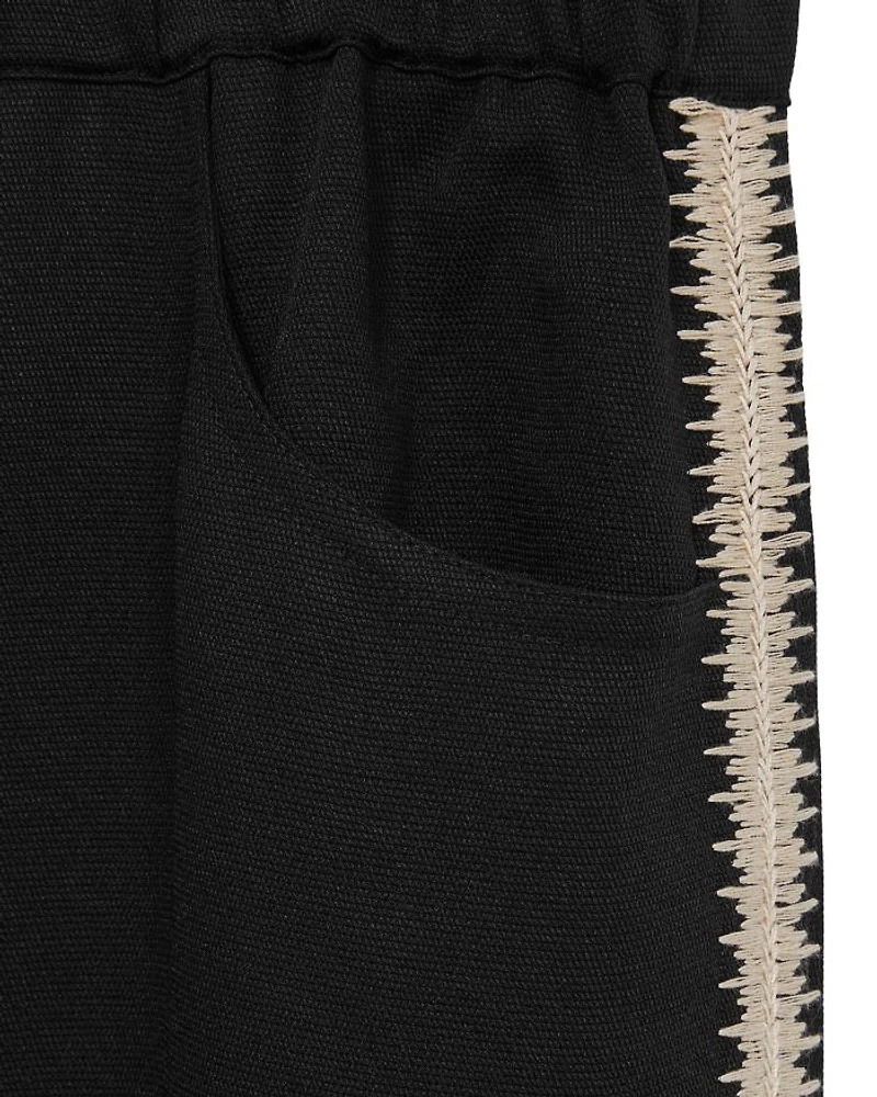 Petites Crafted Wide Leg Pants