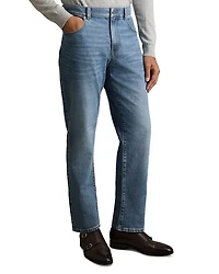 Bishopgate Straight Fit Jeans Mid Blue Wash