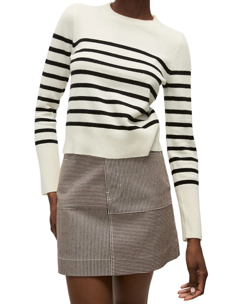 Caleb Cashmere Crewneck Sweater