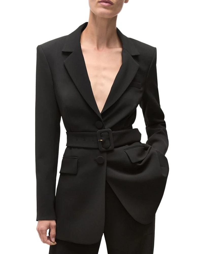 Ryanne Belted Dickey Jacket