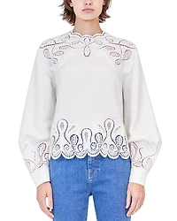 Wendlyn Eyelet Top
